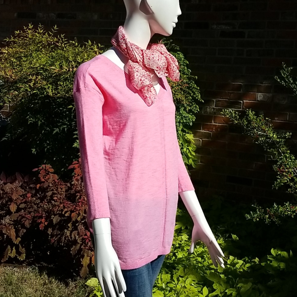NWOT-Lightweight Pink Sweater Tunic!!💗💗